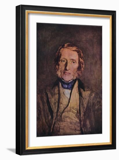 'John Ruskin 1819-1900', 1879, (1947)-Hubert von Herkomer-Framed Giclee Print