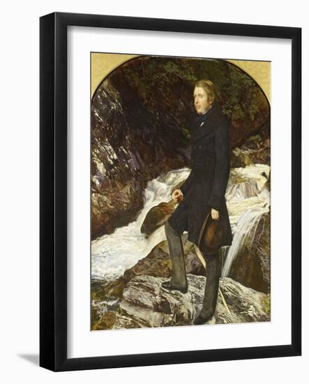 John Ruskin, 1854-John Everett Millais-Framed Giclee Print