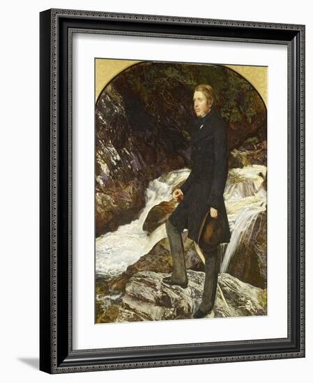 John Ruskin, 1854-John Everett Millais-Framed Giclee Print