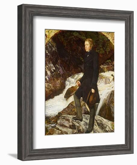 John Ruskin, 1854-John Everett Millais-Framed Giclee Print