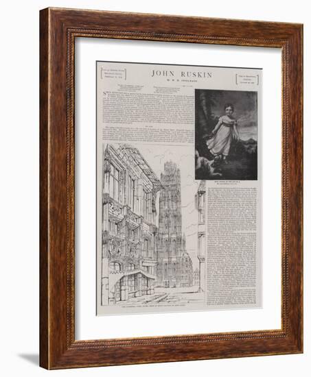 John Ruskin-James Northcote-Framed Giclee Print