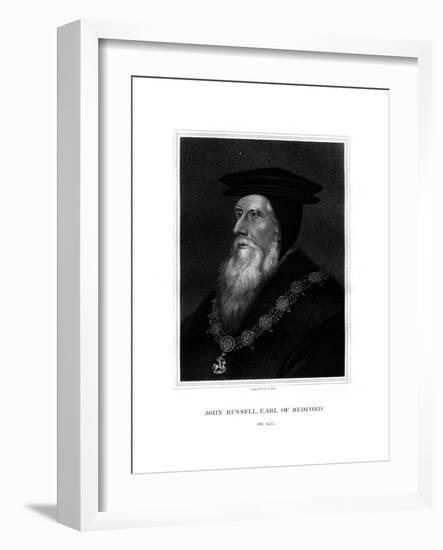 John Russell, 1st Earl of Bedford, English Royal Minister-W Holl-Framed Giclee Print