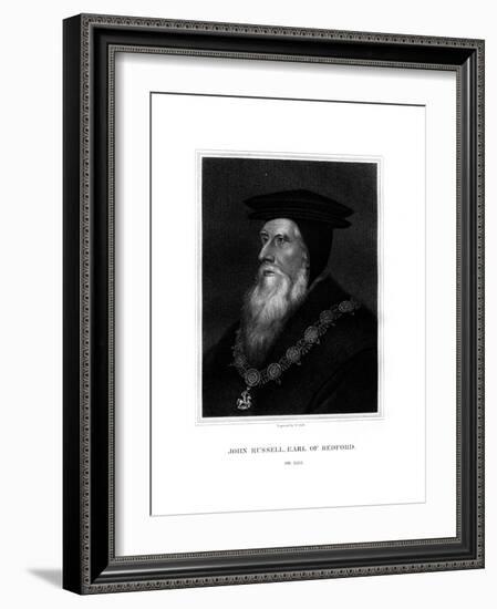 John Russell, 1st Earl of Bedford, English Royal Minister-W Holl-Framed Giclee Print