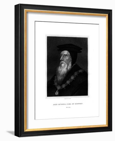 John Russell, 1st Earl of Bedford, English Royal Minister-W Holl-Framed Giclee Print