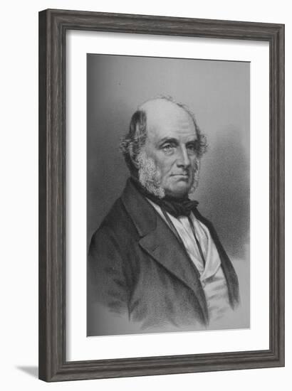 John Russell, 1st Earl Russell, British statesman, c1861 (1936)-Unknown-Framed Giclee Print