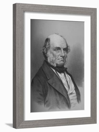 John Russell, 1st Earl Russell, British statesman, c1861 (1936)-Unknown-Framed Giclee Print