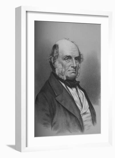 John Russell, 1st Earl Russell, British statesman, c1861 (1936)-Unknown-Framed Giclee Print