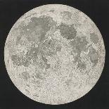Lunar Cartography, 1805-06 (Copperplate Stipple Engraving)-John Russell-Giclee Print
