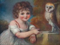 A Market Girl Holding a Mallard Duck, 1787-John Russell-Framed Giclee Print