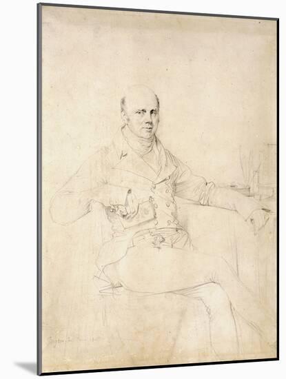 John Russell, Sixth Duke of Bedford, 1815-Jean Auguste Dominique Ingres-Mounted Giclee Print