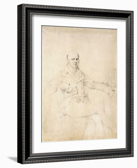 John Russell, Sixth Duke of Bedford, 1815-Jean Auguste Dominique Ingres-Framed Giclee Print
