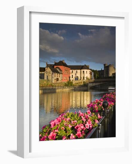 John's Quay and River Nore, Kilkenny City, County Kilkenny, Leinster, Republic of Ireland, Europe-Richard Cummins-Framed Photographic Print