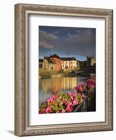 John's Quay and River Nore, Kilkenny City, County Kilkenny, Leinster, Republic of Ireland, Europe-Richard Cummins-Framed Photographic Print