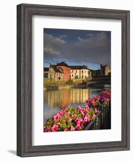 John's Quay and River Nore, Kilkenny City, County Kilkenny, Leinster, Republic of Ireland, Europe-Richard Cummins-Framed Photographic Print