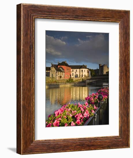 John's Quay and River Nore, Kilkenny City, County Kilkenny, Leinster, Republic of Ireland, Europe-Richard Cummins-Framed Photographic Print