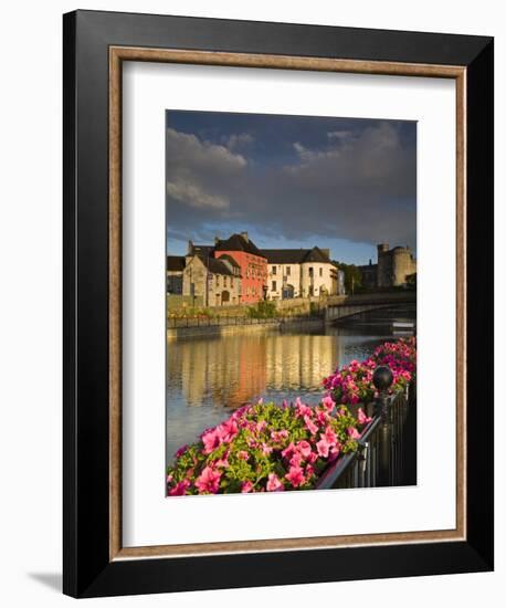 John's Quay and River Nore, Kilkenny City, County Kilkenny, Leinster, Republic of Ireland, Europe-Richard Cummins-Framed Photographic Print