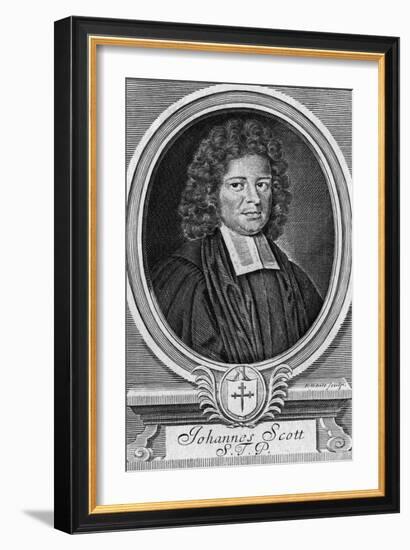 John Scott, Churchman-R White-Framed Art Print