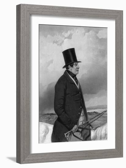 John Scott, Trainer-Harry Hall-Framed Art Print