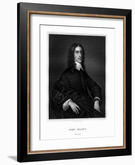 John Selden, English Jurist, Legal Antiquary and Oriental Scholar-R Cooper-Framed Giclee Print