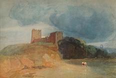 Old Houses, with Figures, c1836-John Sell Cotman-Premier Image Canvas