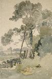The Shepherd on the Hill, 1831-John Sell Cotman-Giclee Print