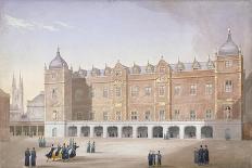 Christ's Hospital School, Newgate Street, City of London, 1831-John Shaw-Giclee Print