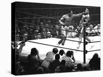 Boxer Muhammad Ali Training for a Fight Against Joe Frazier-John Shearer-Premium Photographic Print