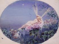 A Midsummer Night's Dream: Hermia Surrounded by Puck and the Fairies, 1861-John Simmons-Framed Giclee Print