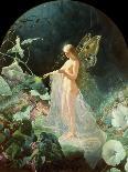A Midsummer Night's Dream: Hermia Surrounded by Puck and the Fairies, 1861-John Simmons-Framed Giclee Print