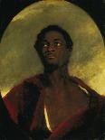 Head of a Man (Ira Frederick Aldridge)-John Simpson-Mounted Giclee Print