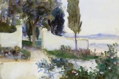 Shadows on a Wall in Corfu-John Singer Sargent-Giclee Print