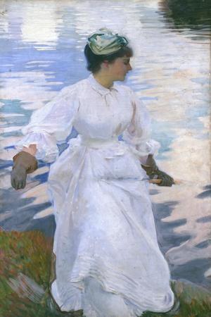 Pôster John Singer Sargent - O riacho negro