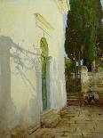 Shadows on a Wall in Corfu-John Singer Sargent-Giclee Print