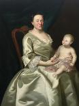 Portrait of Mrs Daniel Rea and Child, 1757-John Singleton Copley-Giclee Print