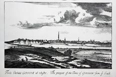 The Prospect of the Town of Glasgow from Ye South, from 'Theatrum Scotiae' by John Slezer, 1693-John Slezer-Giclee Print
