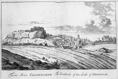 The Southside of the Castle of Edinburgh, from 'Theatrum Scotiae' by John Slezer, 1693-John Slezer-Framed Premier Image Canvas
