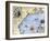 John Smith's Map of New England, with Inset Portrait, c.1620-null-Framed Giclee Print