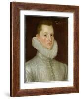 John Smythe of Ostenhanger (Now Westenhanger) Kent, 1579 (Oil on Panel)-Cornelis Ketel-Framed Giclee Print