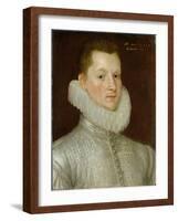 John Smythe of Ostenhanger (Now Westenhanger) Kent, 1579 (Oil on Panel)-Cornelis Ketel-Framed Giclee Print