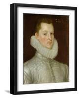 John Smythe of Ostenhanger (Now Westenhanger) Kent, 1579 (Oil on Panel)-Cornelis Ketel-Framed Giclee Print