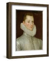 John Smythe of Ostenhanger (Now Westenhanger) Kent, 1579 (Oil on Panel)-Cornelis Ketel-Framed Giclee Print