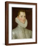 John Smythe of Ostenhanger (Now Westenhanger) Kent, 1579 (Oil on Panel)-Cornelis Ketel-Framed Giclee Print