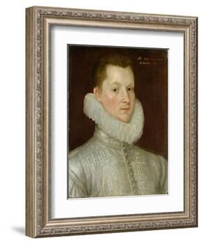John Smythe of Ostenhanger (Now Westenhanger) Kent, 1579 (Oil on Panel)-Cornelis Ketel-Framed Premium Giclee Print