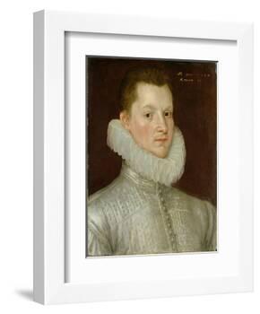 John Smythe of Ostenhanger (Now Westenhanger) Kent, 1579 (Oil on Panel)-Cornelis Ketel-Framed Premium Giclee Print
