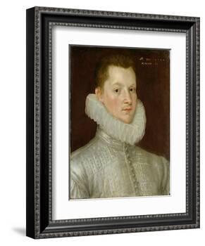 John Smythe of Ostenhanger (Now Westenhanger) Kent, 1579 (Oil on Panel)-Cornelis Ketel-Framed Premium Giclee Print