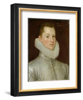 John Smythe of Ostenhanger (Now Westenhanger) Kent, 1579 (Oil on Panel)-Cornelis Ketel-Framed Premium Giclee Print