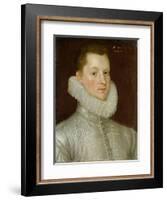 John Smythe of Ostenhanger (Now Westenhanger) Kent, 1579 (Oil on Panel)-Cornelis Ketel-Framed Premium Giclee Print