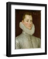 John Smythe of Ostenhanger (Now Westenhanger) Kent, 1579 (Oil on Panel)-Cornelis Ketel-Framed Premium Giclee Print