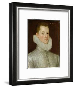 John Smythe of Ostenhanger (Now Westenhanger) Kent, 1579 (Oil on Panel)-Cornelis Ketel-Framed Premium Giclee Print