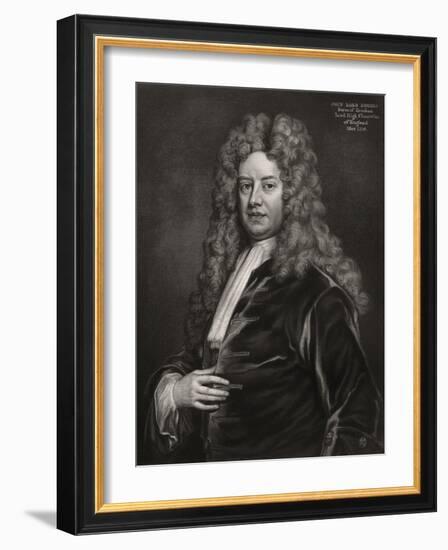 John Somers, 1st Baron Somers, English Politician, 1700S-Godfrey Kneller-Framed Giclee Print